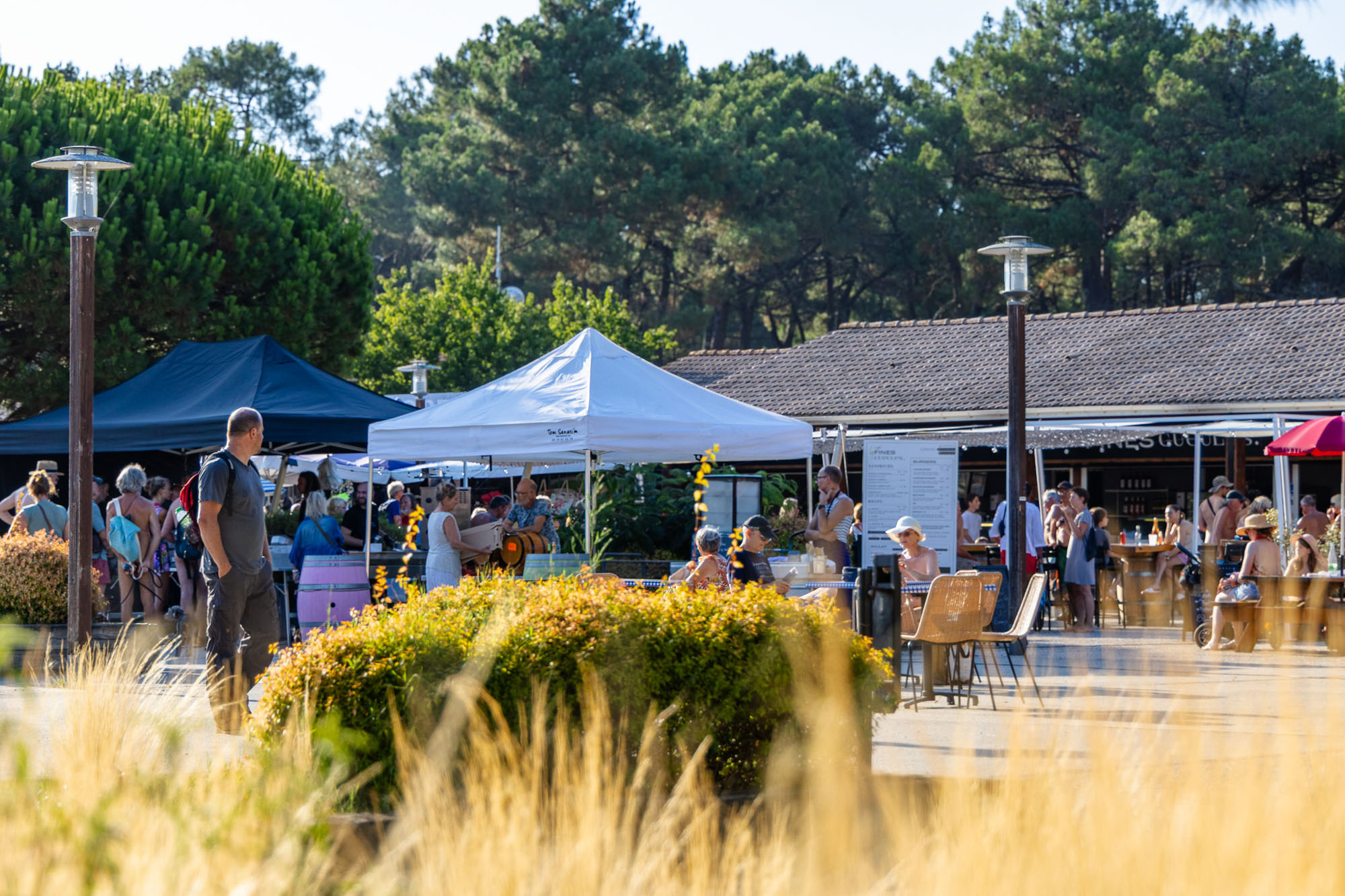 Marché gourmand camping Euronat